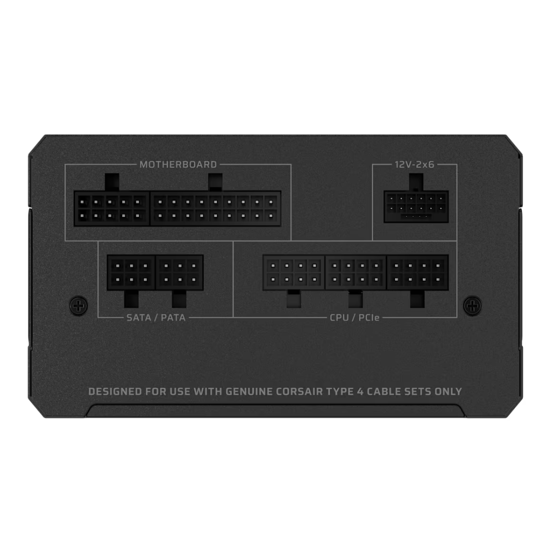 Fuente Corsair Rm750e 750w Cybenetics Platinum Full Modular Pcie 5.1 - Atx 3.1 Black