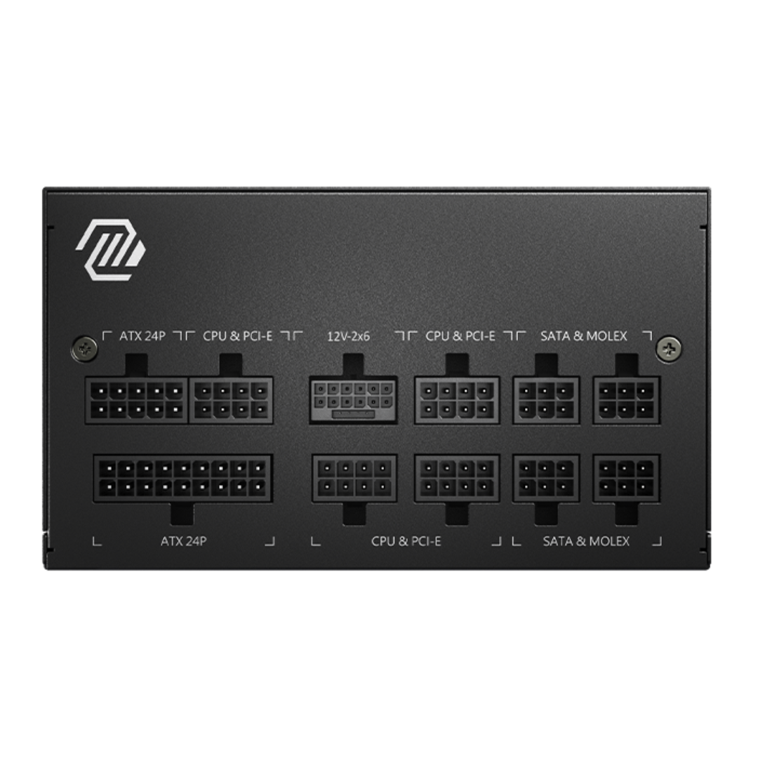 Fuente Msi Mag A750gl 750w 80 Plus Gold Full Modular Pcie 5.1 - Atx 3.1