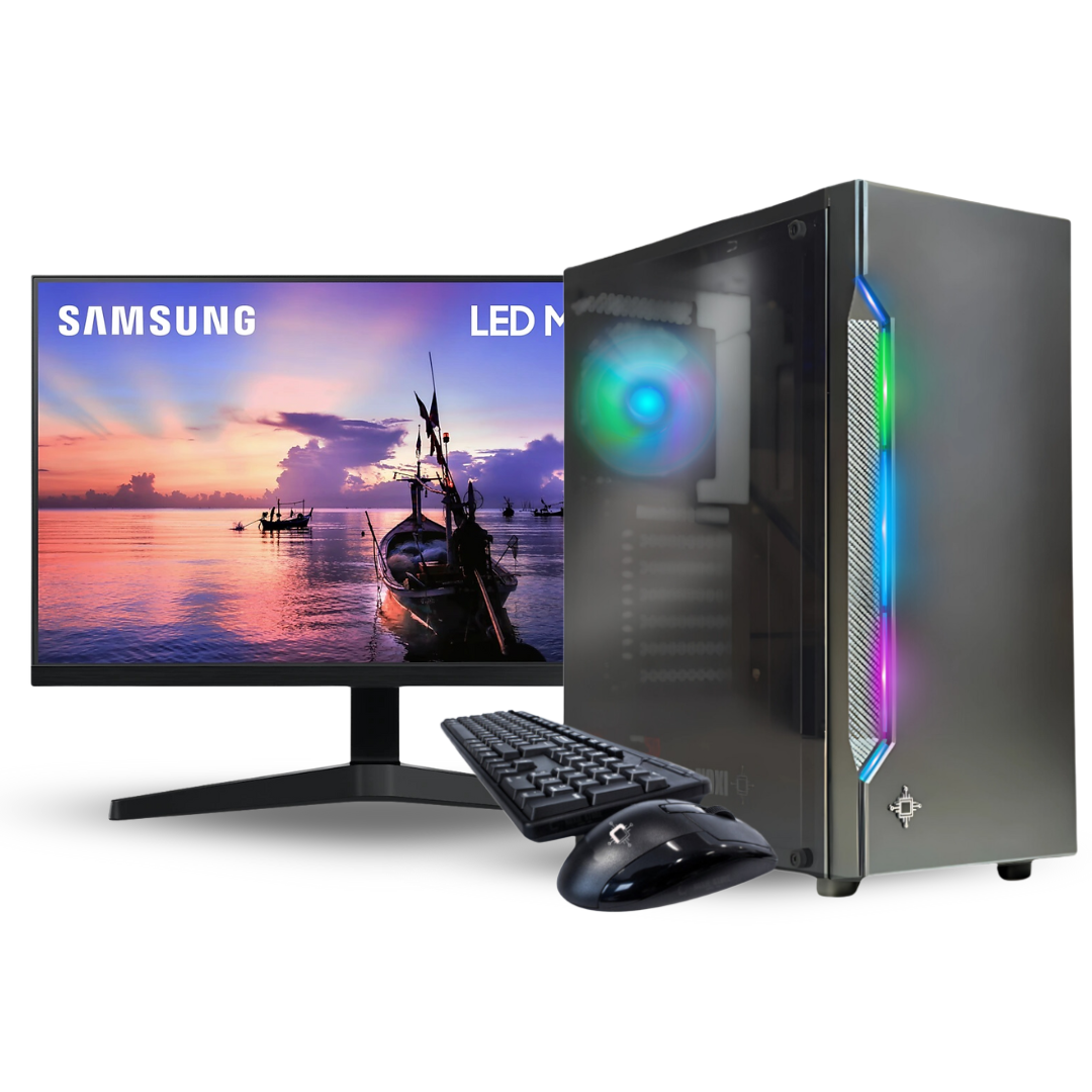 NOXI GAMING PC 5600GT  16 GB  480 GB  MONITOR 24 SAMSUNG