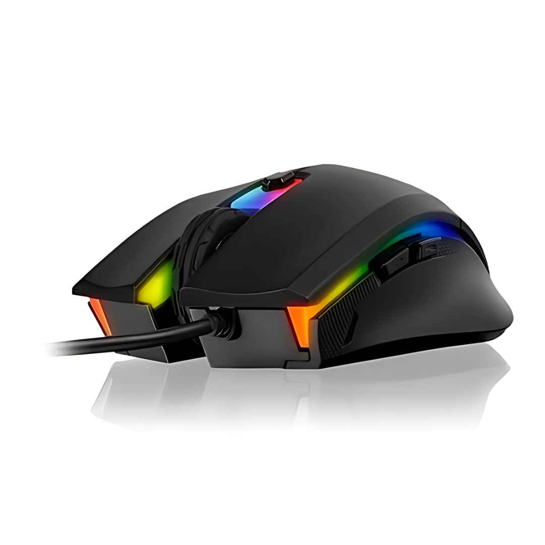 MOUSE TT TALON ELIT RGB 5000DPI + MOUSE PAD DASHER MINI BLACK