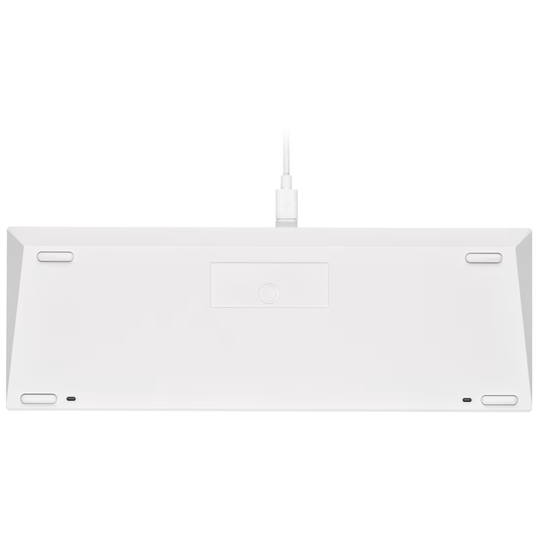 Teclado Corsair K65 Rgb Mini 60-por-ciento Mecanico Cherry Mx Speed White