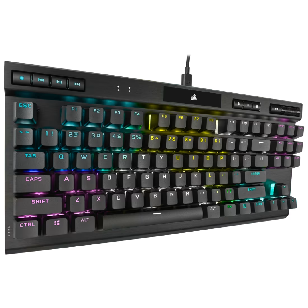 Teclado Corsair K70 Rgb Tkl Champion Series C-teclas Pbt Double Shot Pro
