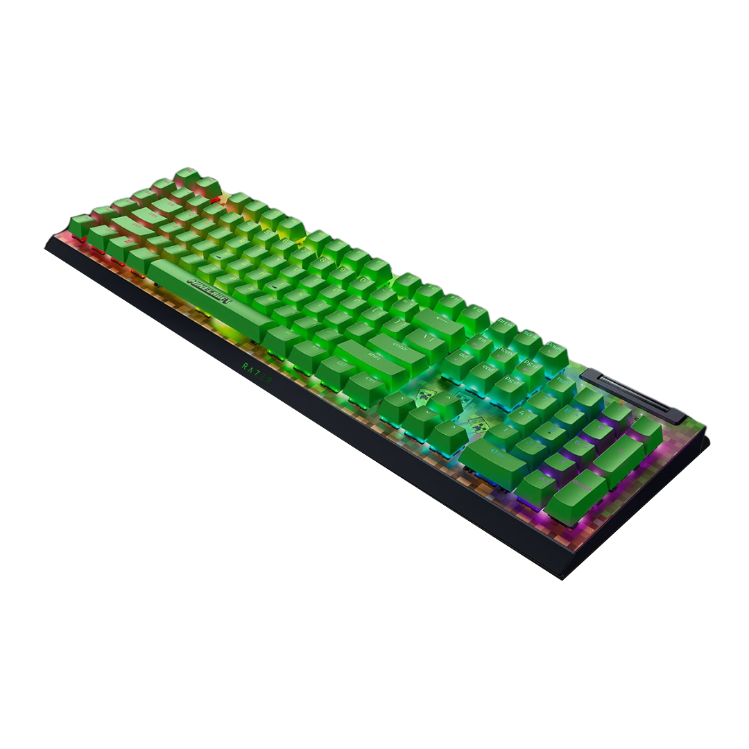 Teclado Razer Blackwidow V4 X Mechanical Rgb (green Switch) Minecraft Edition