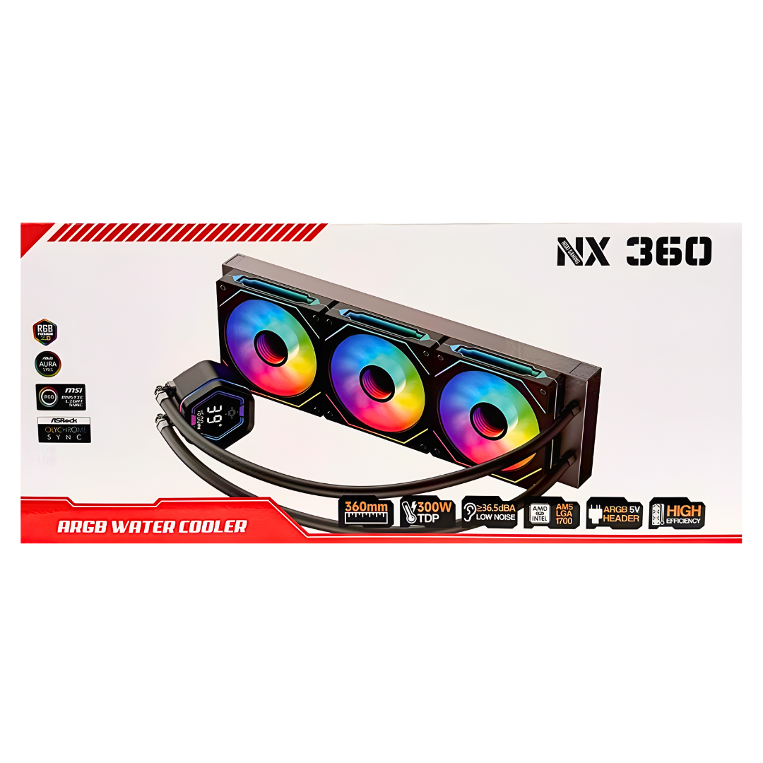 Watercooling Noxi Gaming Nx360 360mm Argb Negro