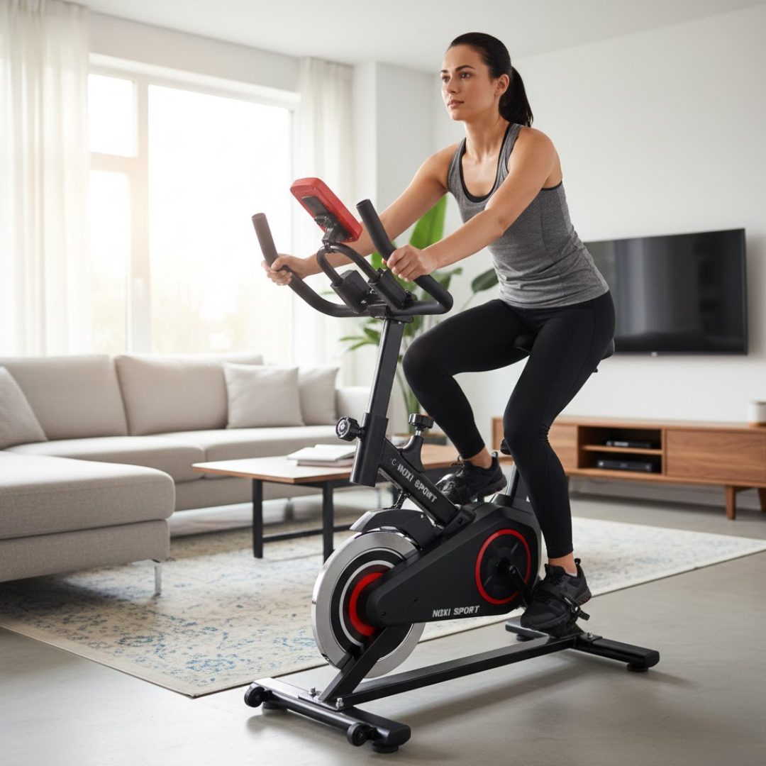 Bicicleta Fija Noxi - Profesional Disco 8kg - 150kg