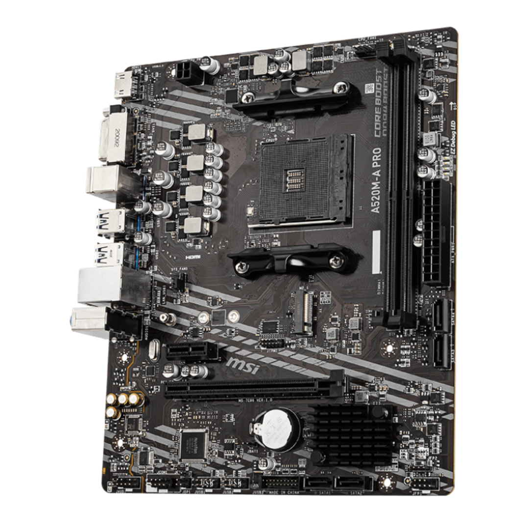 Mother Msi A520m-a Pro Ddr4 Am4