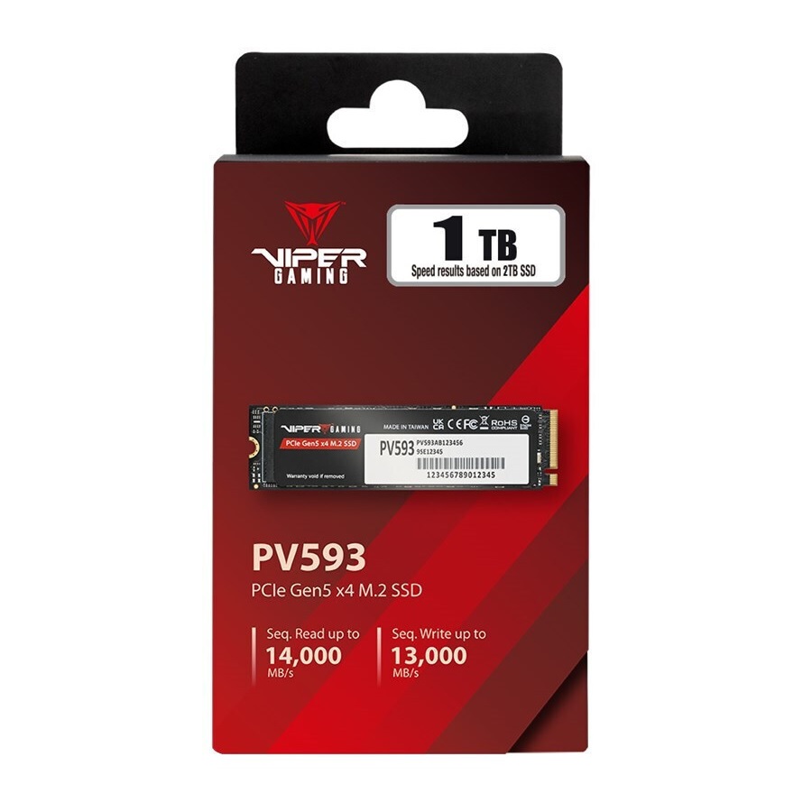 Disco Patriot Viper Gaming 1tb Pv593 M.2 14.000mb