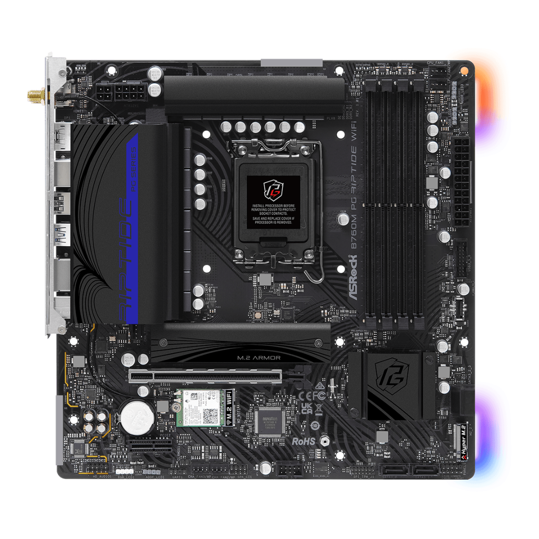 Mother Asrock B760m Pg Riptide Wifi Lga1700 Ddr5