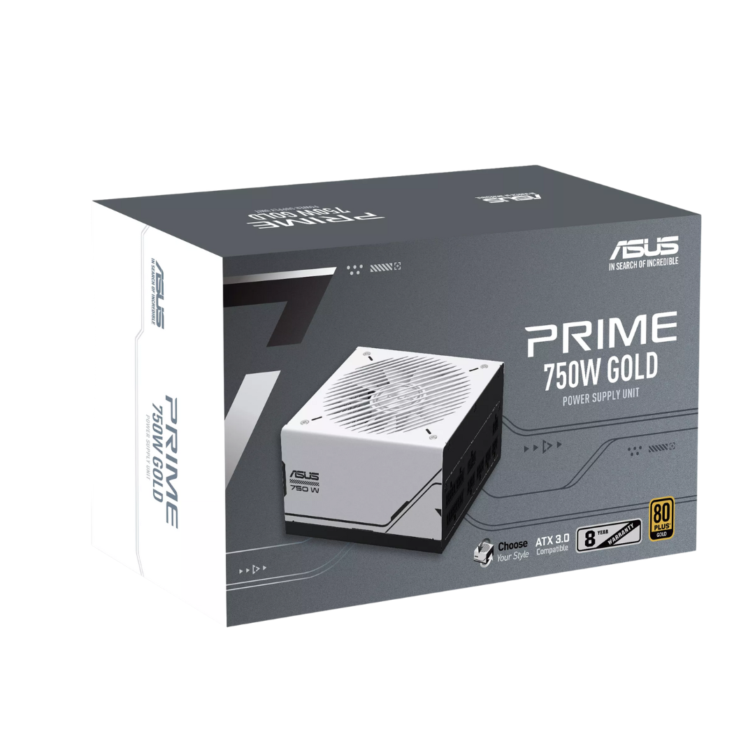 Fuente Asus Prime Ap-750g Gold White 750w