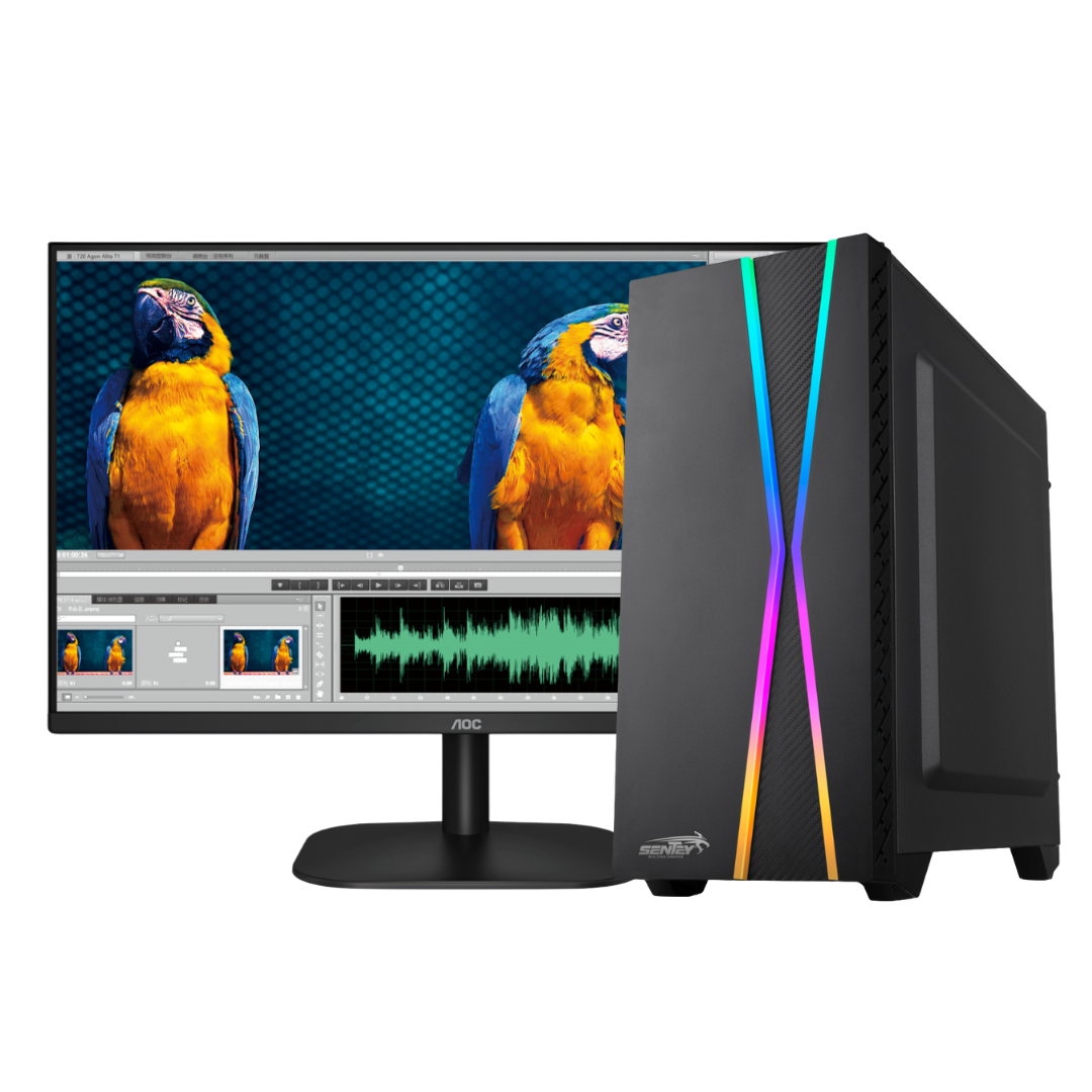 NOXI GAMING PC AMD RYZEN 7 5700G  32 GB  1 TB  MONITOR AOC 22" 100HZ
