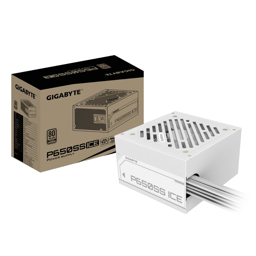 Fuente Gigabyte P650ss 650w 80plus Silver Blanca