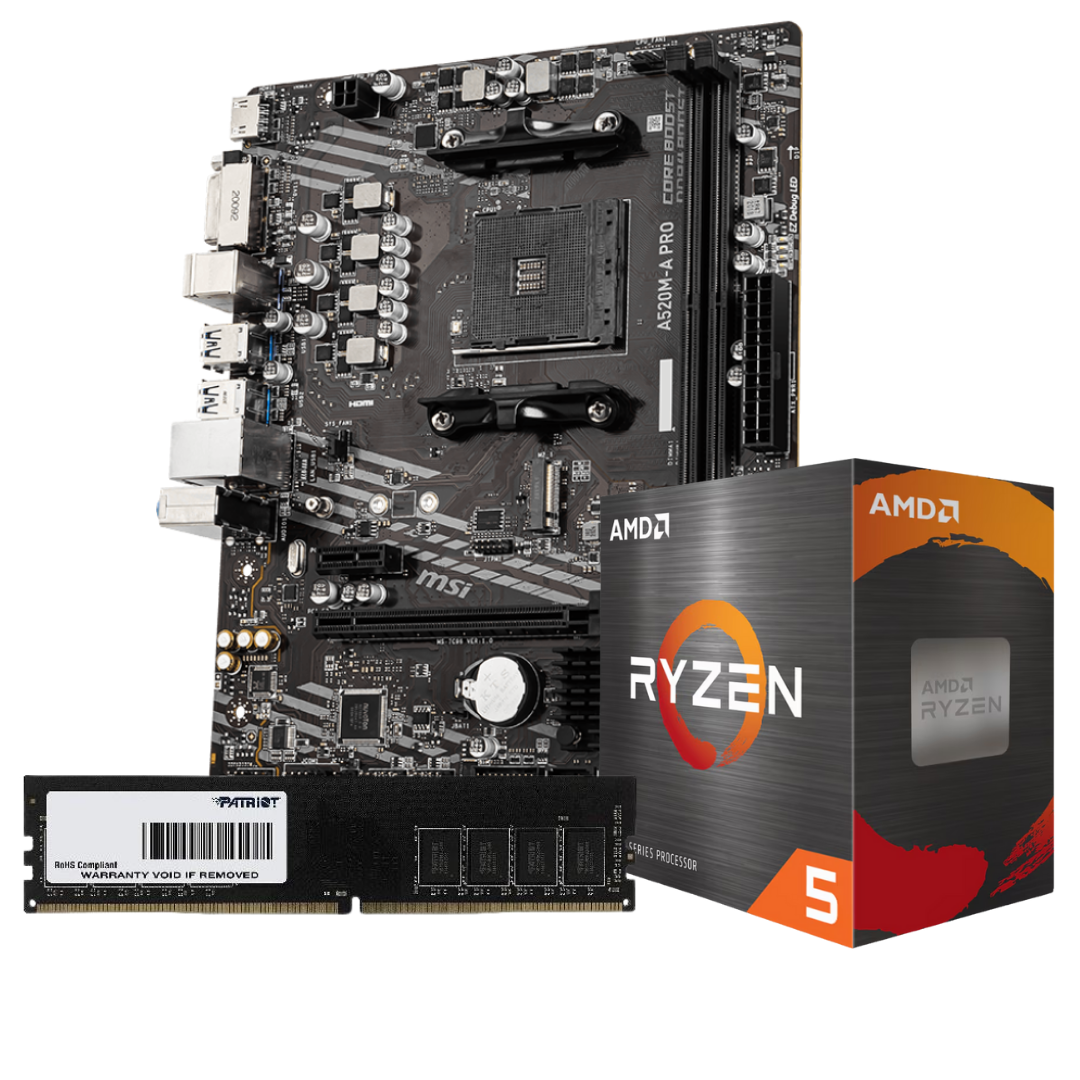 Combo Actualizacion Amd Ryzen 5600 Gt | A520 | 8 Gb