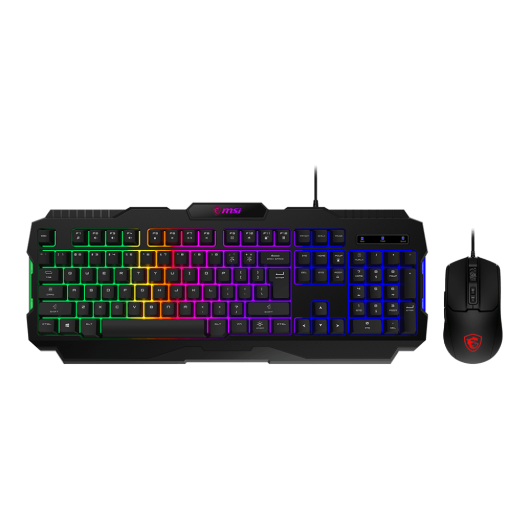 COMBO TECLADO Y MOUSE MSI FORGE GK100