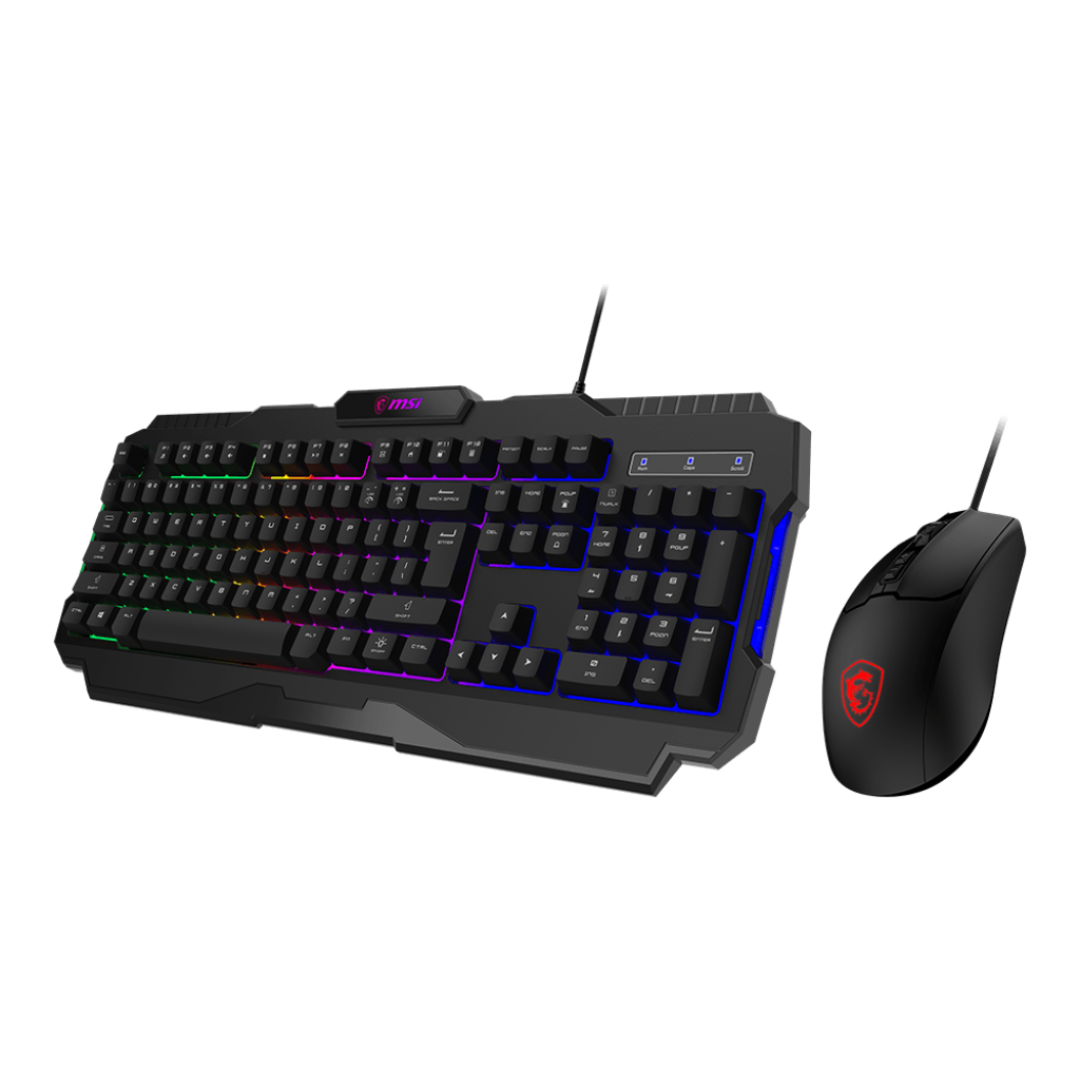 Combo Teclado Y Mouse Msi Forge Gk100