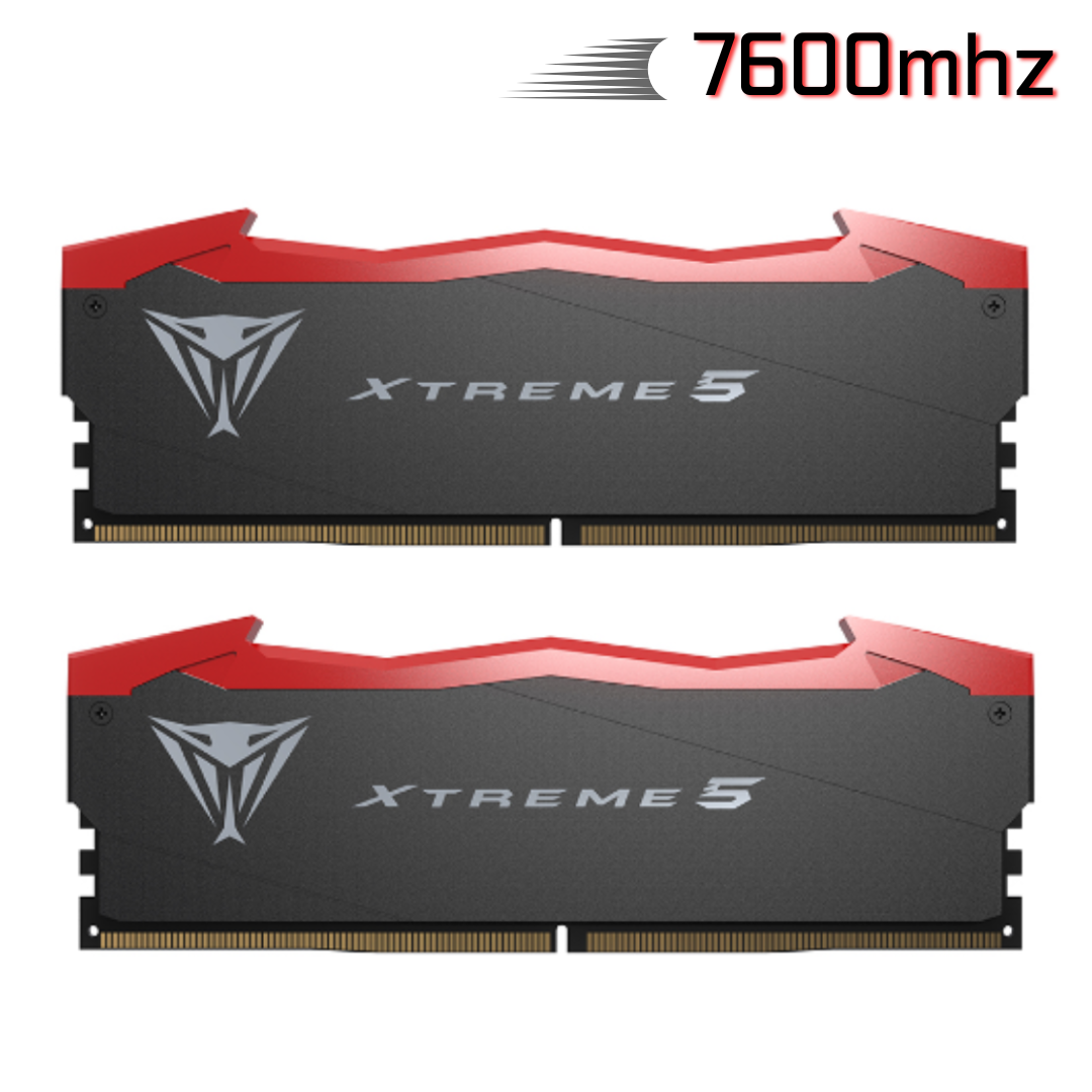 MEMORIA RAM PATRIOT VIPER XTREME 5 DDR5 32GB (2X16) KIT 7600MHZ CL36