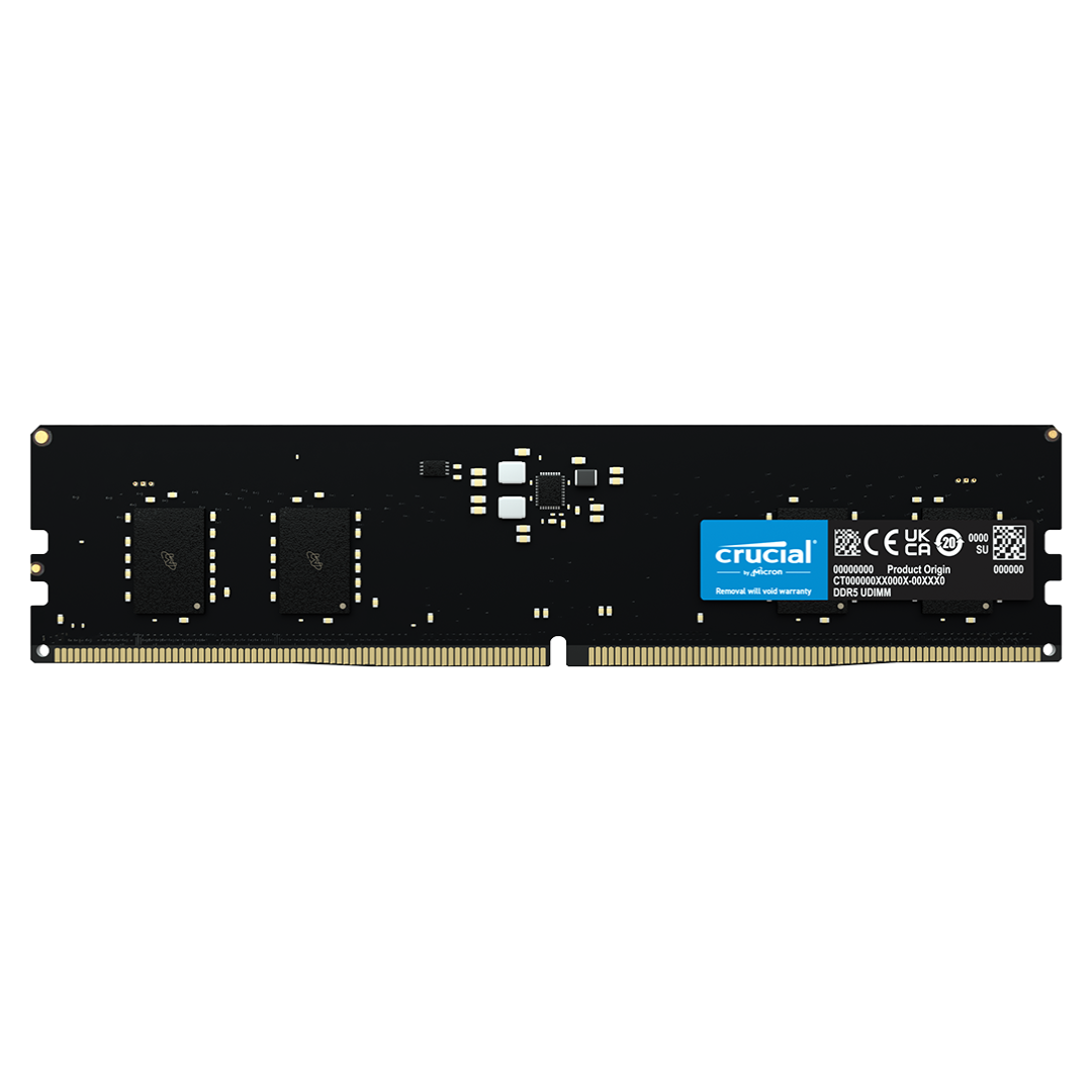 Memoria Crucial 8gb Ddr5-5600 Udimm Cl46 (16gbit)