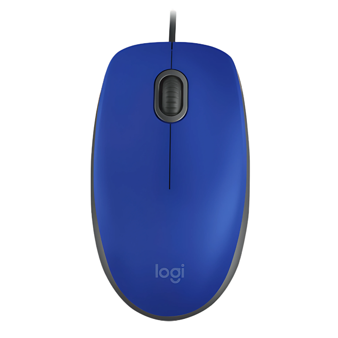 MOUSE LOGITECH M110 SILENT BLUE