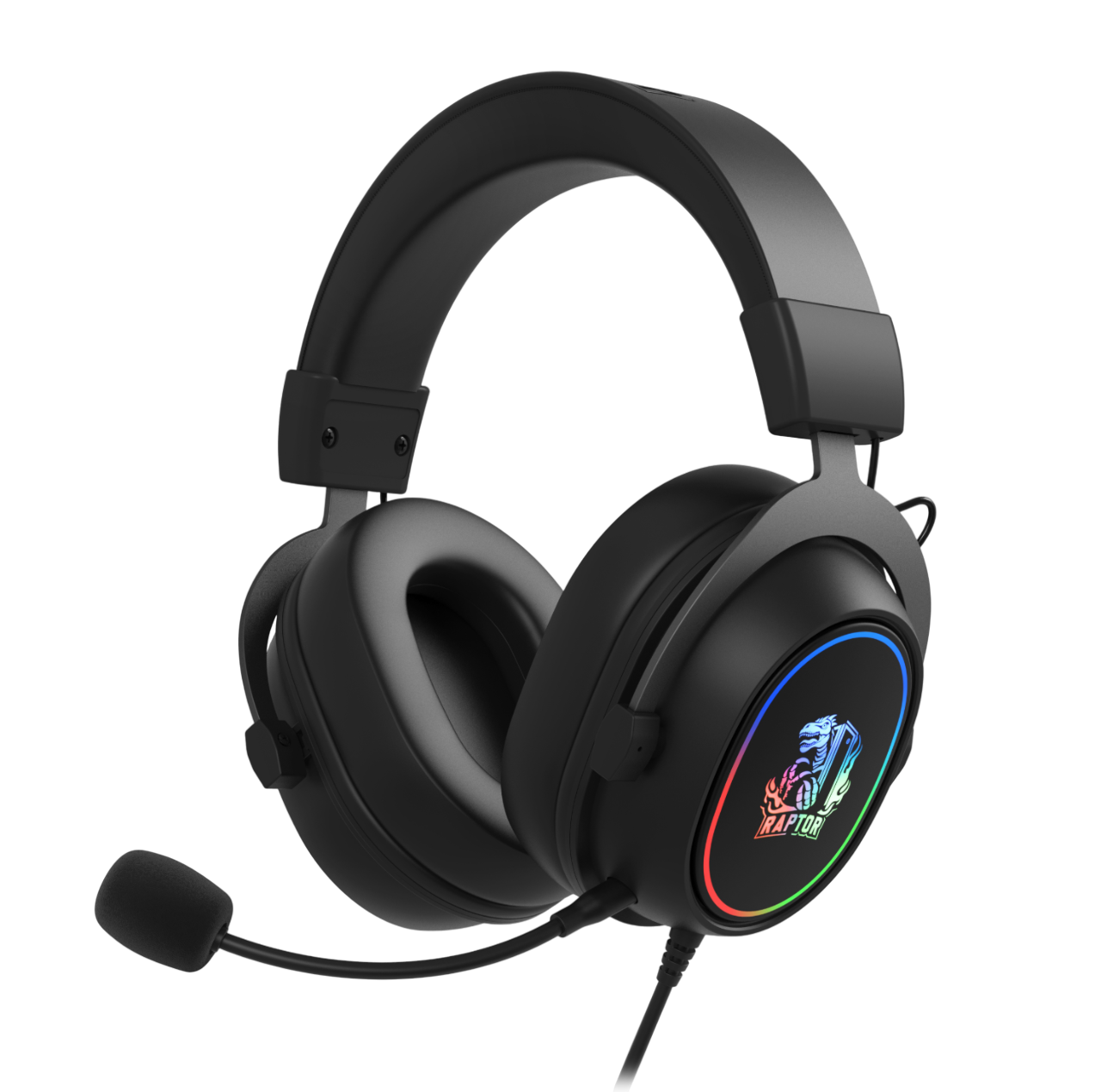 AURICULAR RAPTOR INFERNO PRO RGB 7.1 USB NEGRO