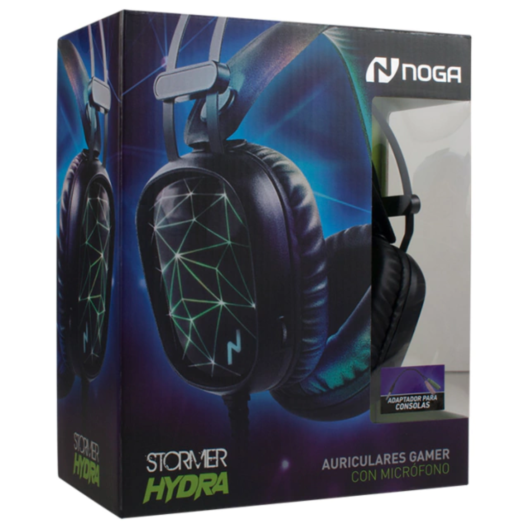 Auriculares Gamer Pc Noganet Con Microfono