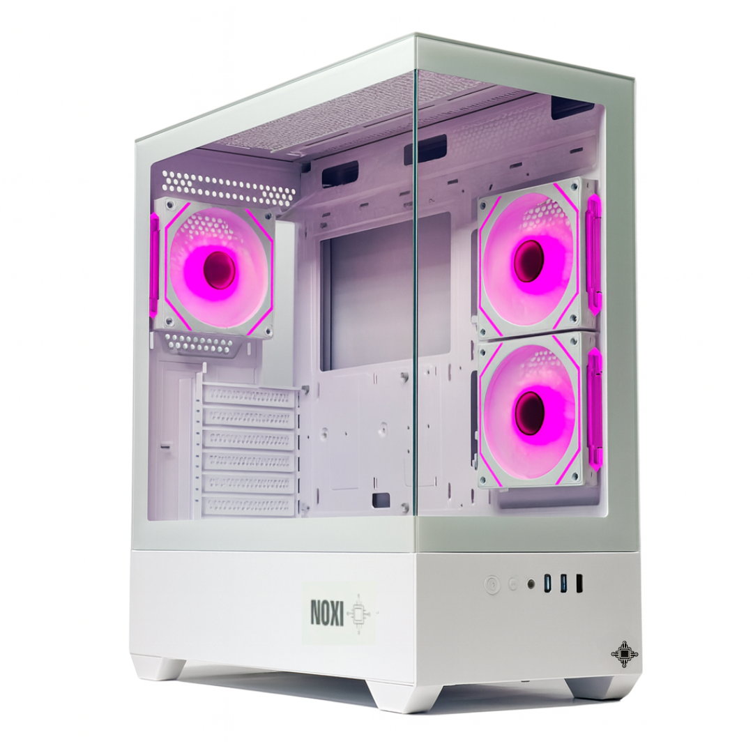 GABINETE NOXI GAMING ZOWI 3 FANS WHITE