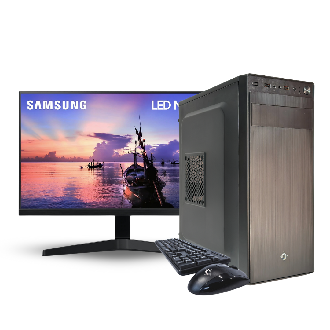 PC GAMER AMD RYZEN 7 5700G  16 GB  480GB SSD  MONITOR 22" 75HZ SAMSUNG