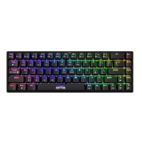 TECLADO RAPTOR FIRECLAW M68 WIRELESS MECANICO RGB RED OUTEMU