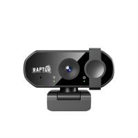 Web Cam Raptor Vision 4k C-microfono C-tapa