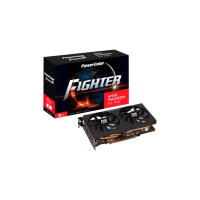 Placa De Video Powercolor Fighter  Amd Radeo Rx 7600 Gaming 8gb Gddr6