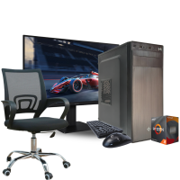 NOXI GAMING PC AMD RYZEN 3 5300G  16 GB  512 GB NVME  WIFI  MONITOR + SILLA