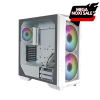 GABINETE COOLERMASTER HAF 500 MID WHITE