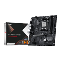 MOTHERBOARD MSI PRO B840M-B AM5 DDR5