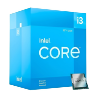PROCESADOR INTEL CORE I3 12100F 4 NUCLEOS 4.3GHZ 1700 C-COOLER S-VIDEO
