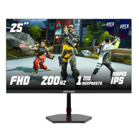 Monitor 25 Arkham Gamer 200hz Ips Fhd 1ms Hdmi- Dp