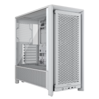 GABINETE CORSAIR FRAME 4000D RS MID-TOWER TG FAN X3 WHITE