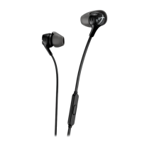 AURICULARES HYPERX CLOUD EARBUDS II BLACK