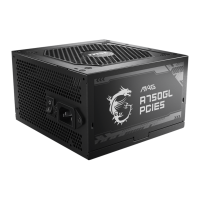 FUENTE MSI MAG A750GL 750W 80 PLUS GOLD FULL MODULAR PCIE 5.1 - ATX 3.1