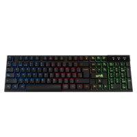 TECLADO RAPTOR FIRECLAW M1 MEMBRANA RAINBOW 7 COLORES