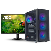 NOXI GAMING PC AMD RYZEN 7 5700G  32GB  1TB  MONITOR 24 AOC 100HZ