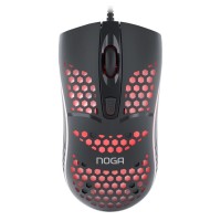 MOUSE GAMER NOGANET RGB 1600 DPI NEGRO