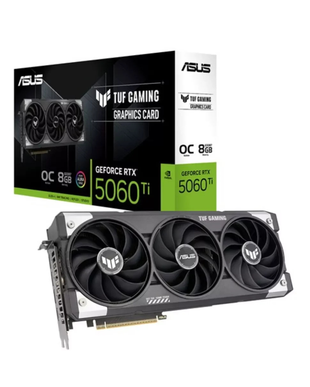 PLACA DE VIDEO ASUS TUF GAMING RTX 5060TI 8GB OC GDDR7