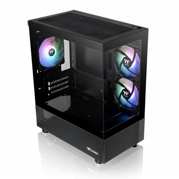 GABINETE THERMALTAKE VIEW 170 TG ARGB BLACK TEMPERED GLASS