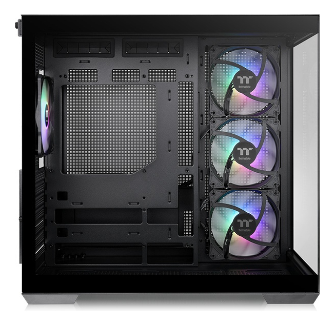 GABINETE THERMALTAKE VIEW 380 PLUS TG ARGB BLACK TEMPERED GLASS