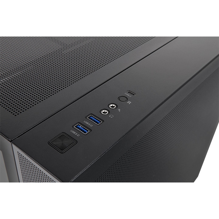 GABINETE THERMALTAKE VIEW 380 PLUS TG ARGB BLACK TEMPERED GLASS