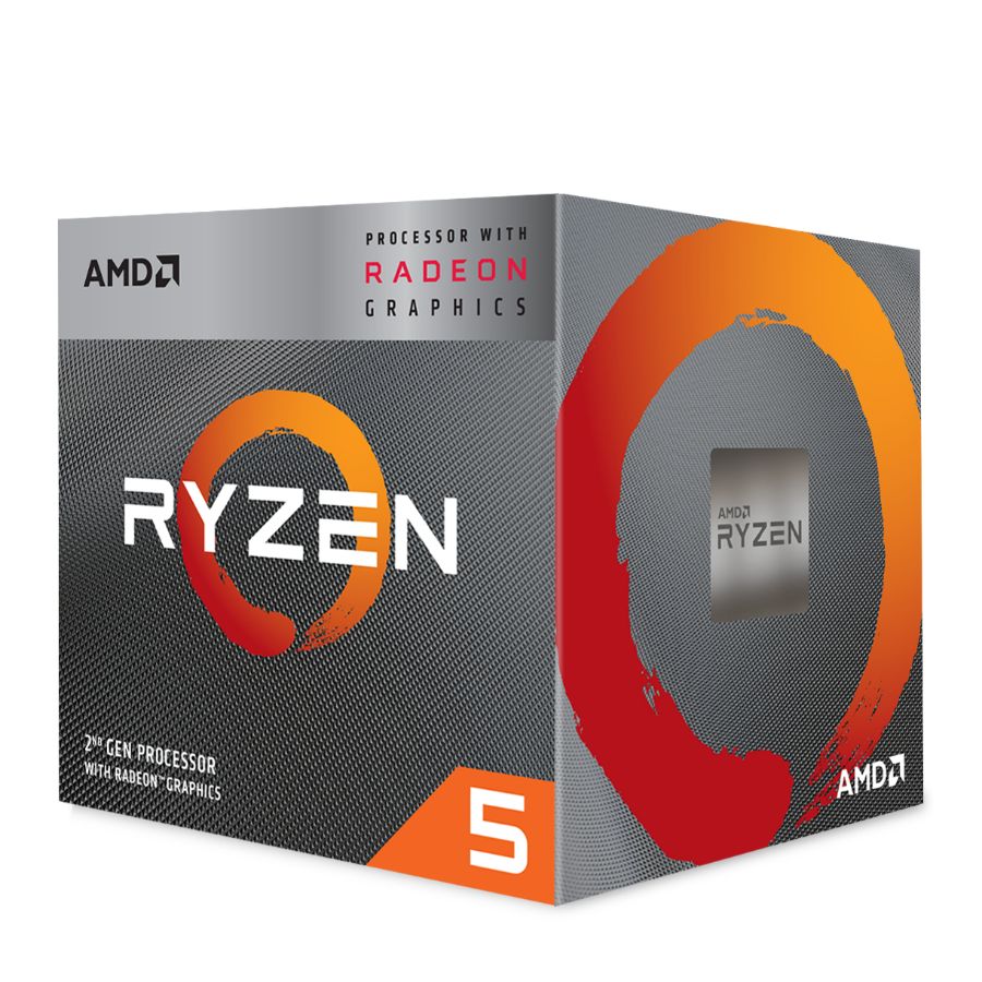 PROCESADOR RYZEN 5 3400G AM4 C/RADEON VEGA 11