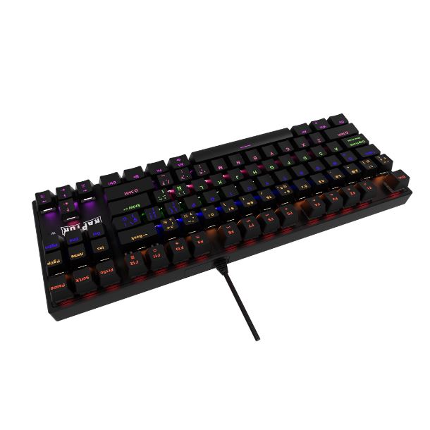 TECLADO GAMER RAPTOR FIRECLAW M87 MECANICO SWITCH RED OUTEMU 