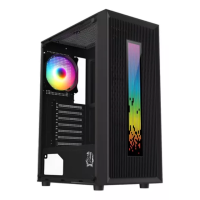 GABINETE GAMER RAPTOR VORTEX RGB FAN X1