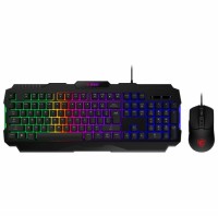 COMBO MOUSE + TECLADO MSI FORGE GK100 RGB