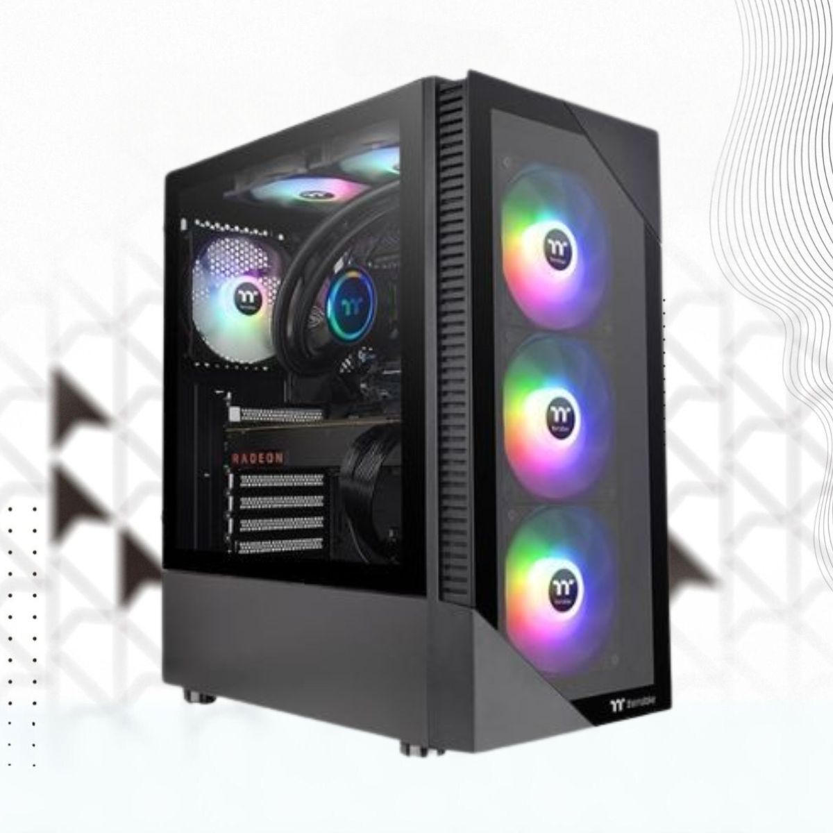 Pc Gamer Ryzen 5700x Rtx 5060 16Gb Ram 512Gb SSD Click Gaming