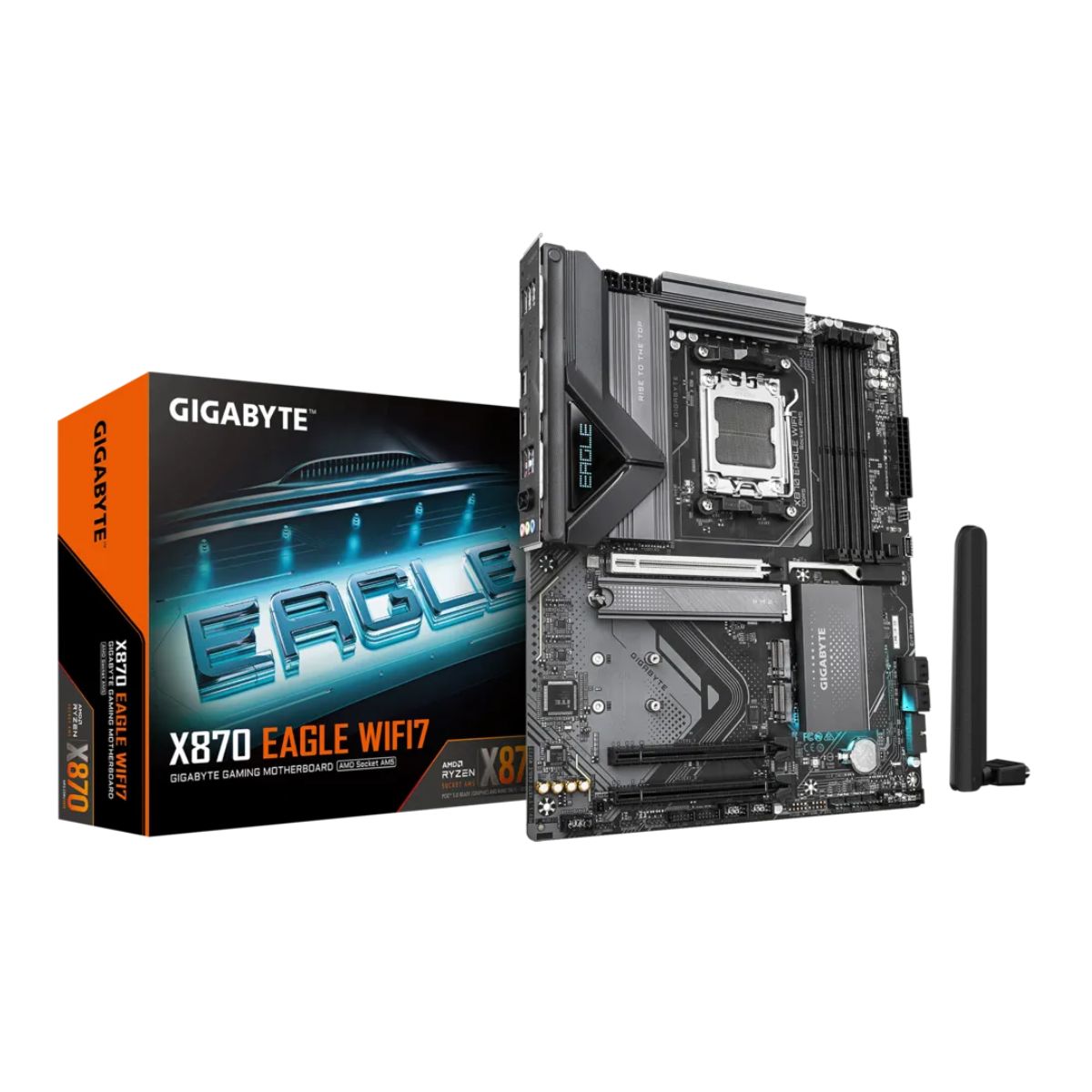 MOTHERBOARD GIGABYTE AM5 X870 EAGLE WIFI7 DDR5 ATX