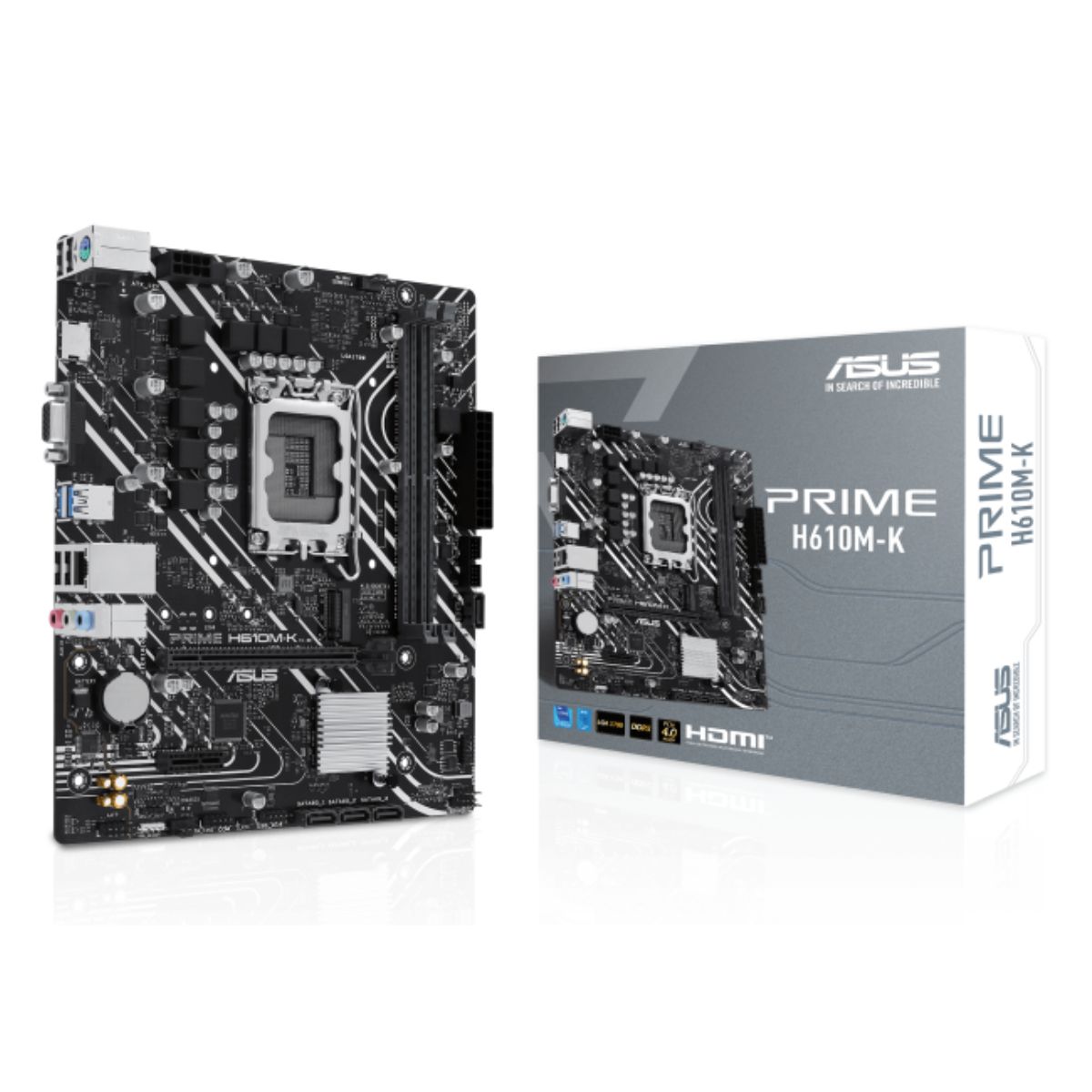 MOTHERBOARD ASUS S1700 PRIME H610M-K DDR5 M-ATX